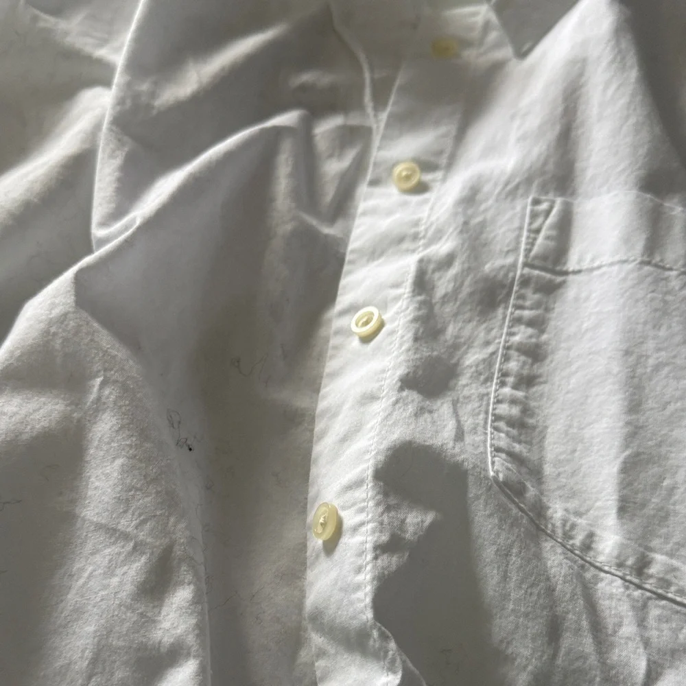 Gap Oversized White Button-Up Shirt - Picture 4 of 4